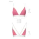 Спортивний топ з подвійними бретелями Passion PS007 TOP S, pink