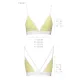 Спортивний топ з подвійними бретелями Passion PS007 TOP XL, yellow
