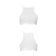 Спортивный топ с прозрачной вставкой Passion PS006 TOP XL, белый