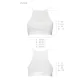 Спортивный топ с прозрачной вставкой Passion PS006 TOP XL, белый