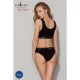 Спортивный топ с широкой резинкой Passion PS004 TOP XL, черный