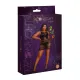 Сукня-бодістокінг Moonlight Plus Model 01 XL-XXXL Black, міні, без рукавів