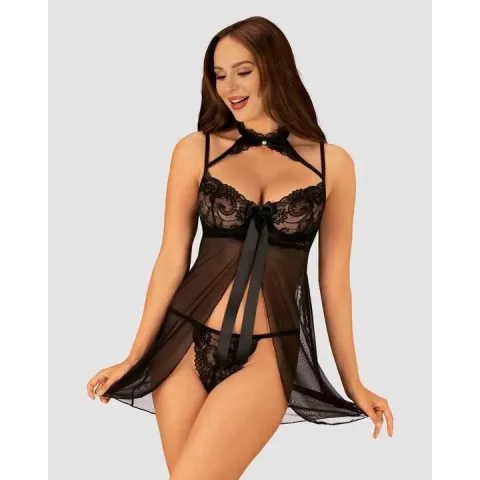 JSY JS228165 Чёрное платье S/M