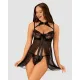 JSY JS228165 Чёрное платье S/M