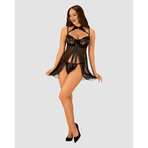 JSY JS228165 Чёрное платье S/M