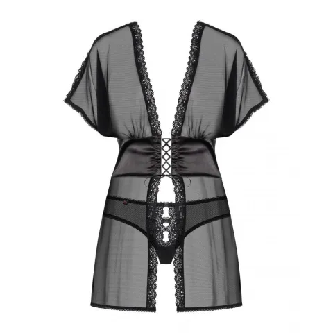 Чёрное платье JSY JS228166 L/XL