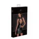 Сукня Noir Handmade F241 Короткое платье с юбкой powerwetlook и топом из тюля, S