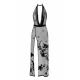 Dress Noir Handmade F312 Divinity, S, чёрный, прозрачный, до пола, с открытой спиной, боковой разрез