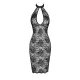 Сукня Noir Handmade F338 Кружевное миди платье — L