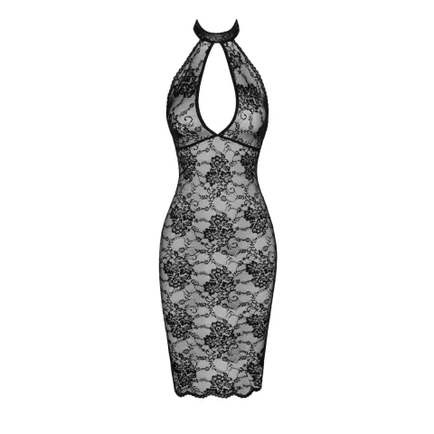 Сукня Noir Handmade F338 Кружевное миди платье — XL