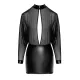 Noir ручной работы F348 Powerwetlook и платье из тюля — 6XL