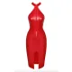 Сукня Noir Handmade F354 Red powerwetlook dress - XL