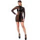 Сукня Noir Handmade F369 Crossfire Mesh и Wetlook Mini dress M