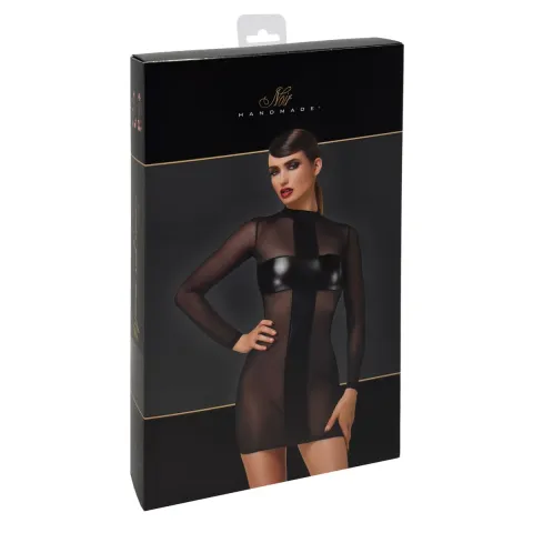 Сукня Noir Handmade F369 Crossfire Mesh и Wetlook Mini dress M