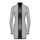 Сукня Noir Handmade F369 Crossfire Mesh и Wetlook Mini Dress S