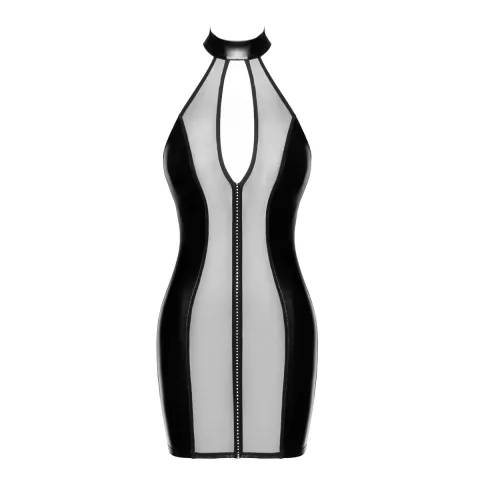 Сукня Noir Handmade F370 Luxuria Crystal Sheer Mini Dress S