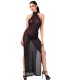 Сукня Noir Handmade F372 Onyx Twin-slit Long dress L