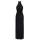 Сукня Noir Handmade F372 Onyx Twin-slit Long dress XL