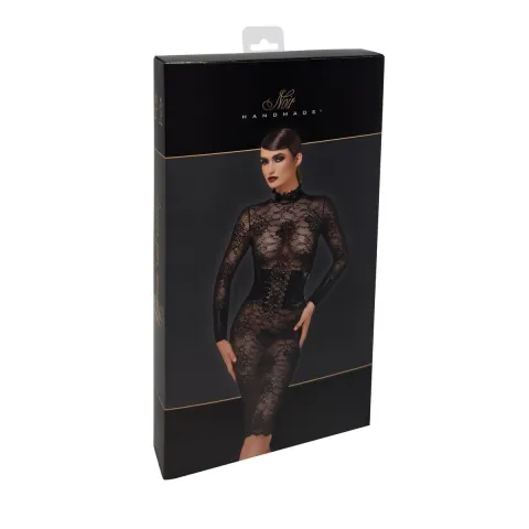 Сукня Noir Handmade F375 Noirelle Lace Corset Midi платье S