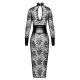Сукня Noir Handmade F375 Noirelle Lace Corset Midi dress XL