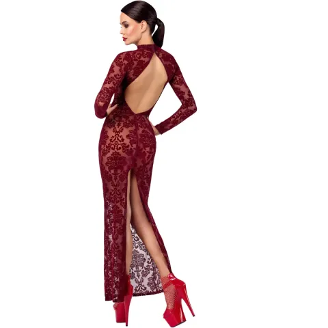 Сукня Noir Handmade F383 Kink Royal gown/long dress XL