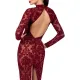 Сукня Noir Handmade F383 Kink Royal gown/long dress XS