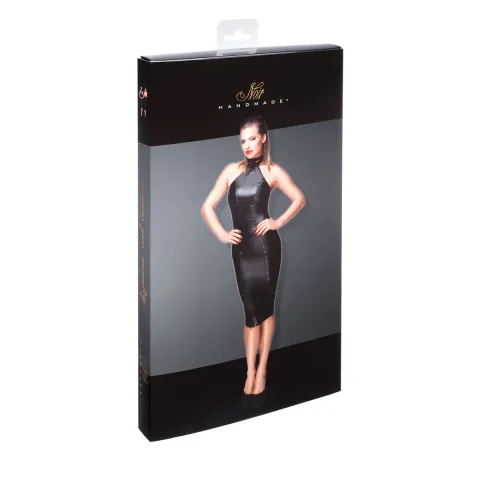 Сукня-олівець с мокрим эффектом Noir Handmade F160 Powerwetlook Pencil Dress, XL