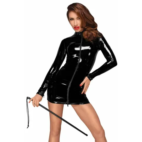 Сукня з мокрим ефектом Noir Handmade F187 PVC mini dress, L