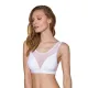 Топ с прозрачной вставкой Passion PS002 TOP L, белый