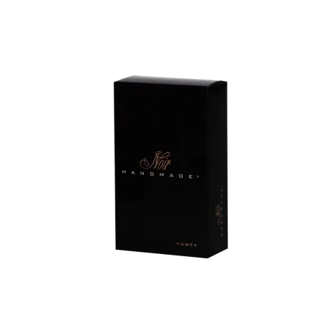 Трусики Noir Handmade P010 Powerwetlook, слева, латексные снизу, высокие вырезы, открытые ягодицы
