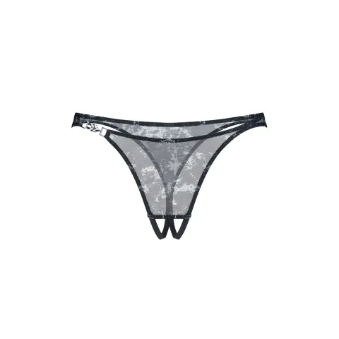 Трусики Obsessive Corrosis crotchless thong S/M