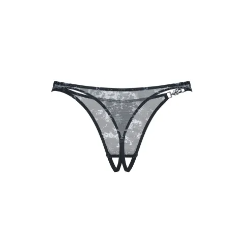 Трусики Obsessive Corrosis crotchless thong S/M