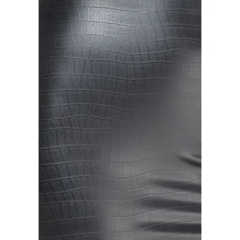 Трусики-стрінги Noir Handmade P012 Wild, L, під латекс, крокодиловий принт, застібки з боків