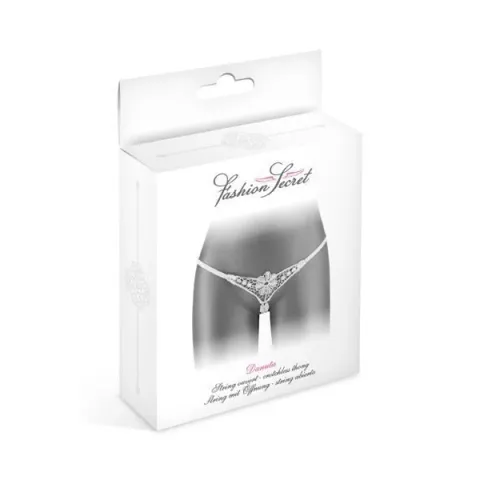 Трусики-стринги из коллекции Fashion Secret DANUTA White