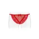 Трусики-стрінги з перлинною ниткою Fashion Secret KATIA Red