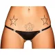 Трусики з мокрим ефектом Noir Handmade P005 Panties L, відкриваються збоку