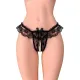 Трусики з перлинами Fashion Secret Romance Black