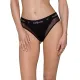 Трусики с прозрачной вставкой Passion PS002 PANTIES L, черные