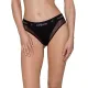 Трусики с прозрачной вставкой Passion PS002 PANTIES XL, черные