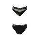 Трусики с прозрачной вставкой Passion PS006 PANTIES S, черные
