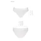 Трусики з прозорою вставкою Passion PS006 PANTIES XL, white