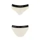 Трусики з широкою гумкою і мереживом Passion PS001 PANTIES S, ecru