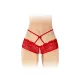 Трусики з відкритим доступом Fashion Secret Celia Red, лямки на талії