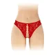 Трусики з відкритим доступом Fashion Secret Victoria Red, мереживо
