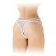 Трусики с открытым вырезом Fashion Secret Victoria White, кружево
