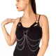Женская портупея Art of Sex — Louise, черная, XS–2XL, экокожа