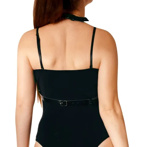 Женская портупея Art of Sex — Louise, черная, XS–2XL, экокожа