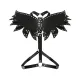 Жіноча портупея Art of Sex - Wings чорна L-2XL, екошкіра