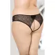 Женские стринги — String 2467, черные, размер 2XL