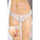 Женские стринги — Thongs 2457, белые, размеры M/L